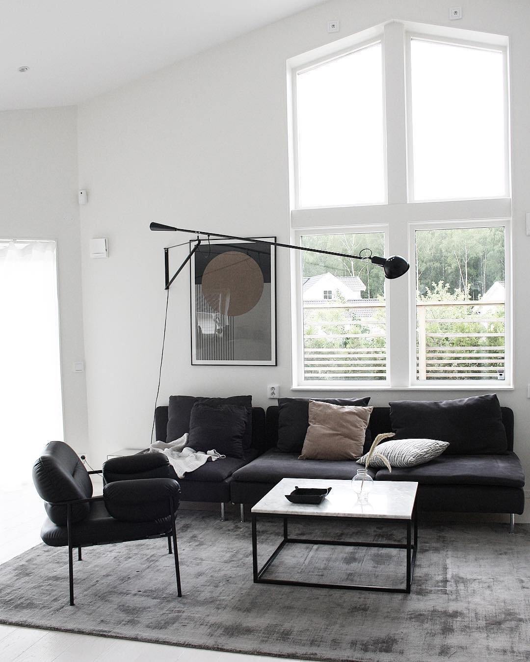 Adjustable Wall Lamp with Extended Arm and Rotating Shade, Cast Iron Counterweight