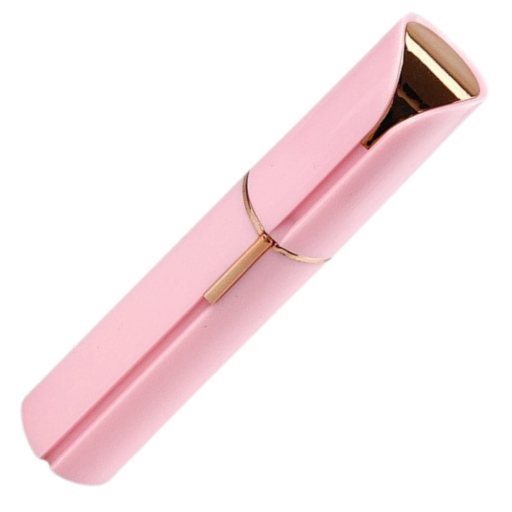 Facial Hair Trimmer with LED Light and Detachable Head, Battery Powered