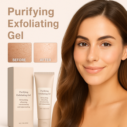 Exfoliating Gel with Sodium Hyaluronate and Cherry Blossom Extract for Face and Body