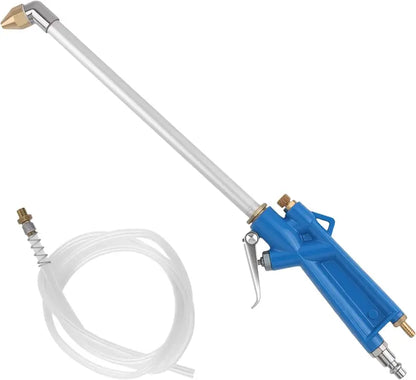 Pneumatic Air Blow Gun - Heavy-Duty Industrial Metal Mechanic Tool, Cleaning Degreaser Sprayer for Narrow Spaces, Tools for Mechanics (Engine Compartment, Mechanical Interior Use), Mechanic Tools Home allveramart