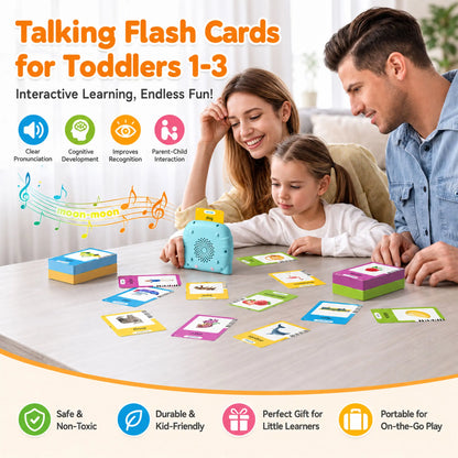 Interactive Talking Cards with Real Voice Pronunciation for Toddlers