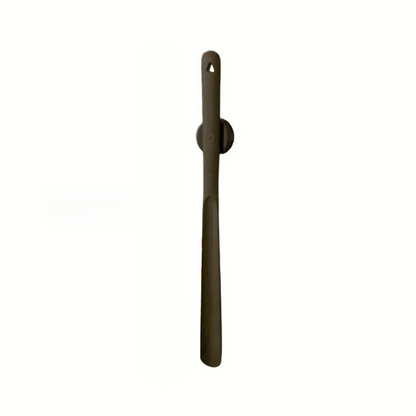 Extra Long Shoe Horn with Smooth Curved Surface and Comfortable Grip Handle