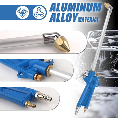 Pneumatic Air Blow Gun - Heavy-Duty Industrial Metal Mechanic Tool, Cleaning Degreaser Sprayer for Narrow Spaces, Tools for Mechanics (Engine Compartment, Mechanical Interior Use), Mechanic Tools Home allveramart
