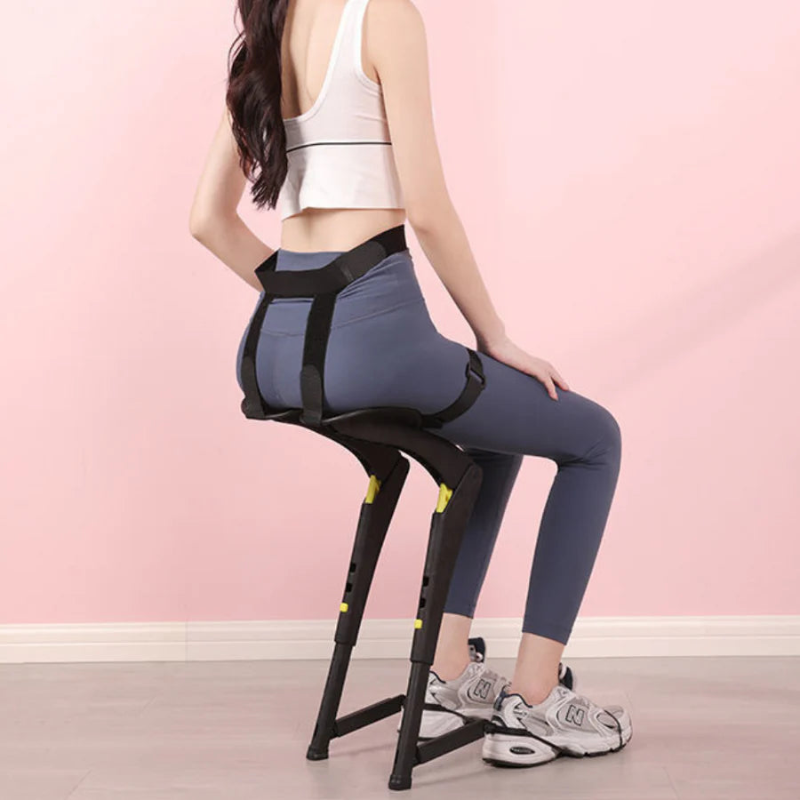 Portable Wearable Exoskeleton Sports Folding Chair