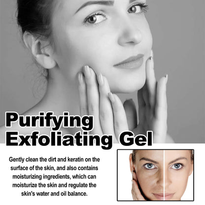Exfoliating Gel with Sodium Hyaluronate and Cherry Blossom Extract for Face and Body