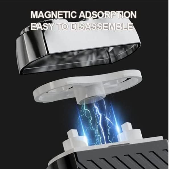 Dual Rotary Head Shaver with Wet and Dry Use and Aluminum Body