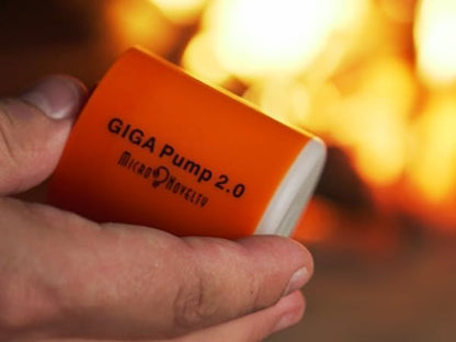Portable Air Pump with Dual Inflation and Vacuum Mode, Built-in LED Light