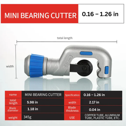 Heavy-Duty Pipe Cutter for Metal and PVC Tubing