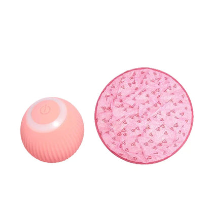 Interactive Cat Ball Toy with Motion Sensor and Dual Play Modes