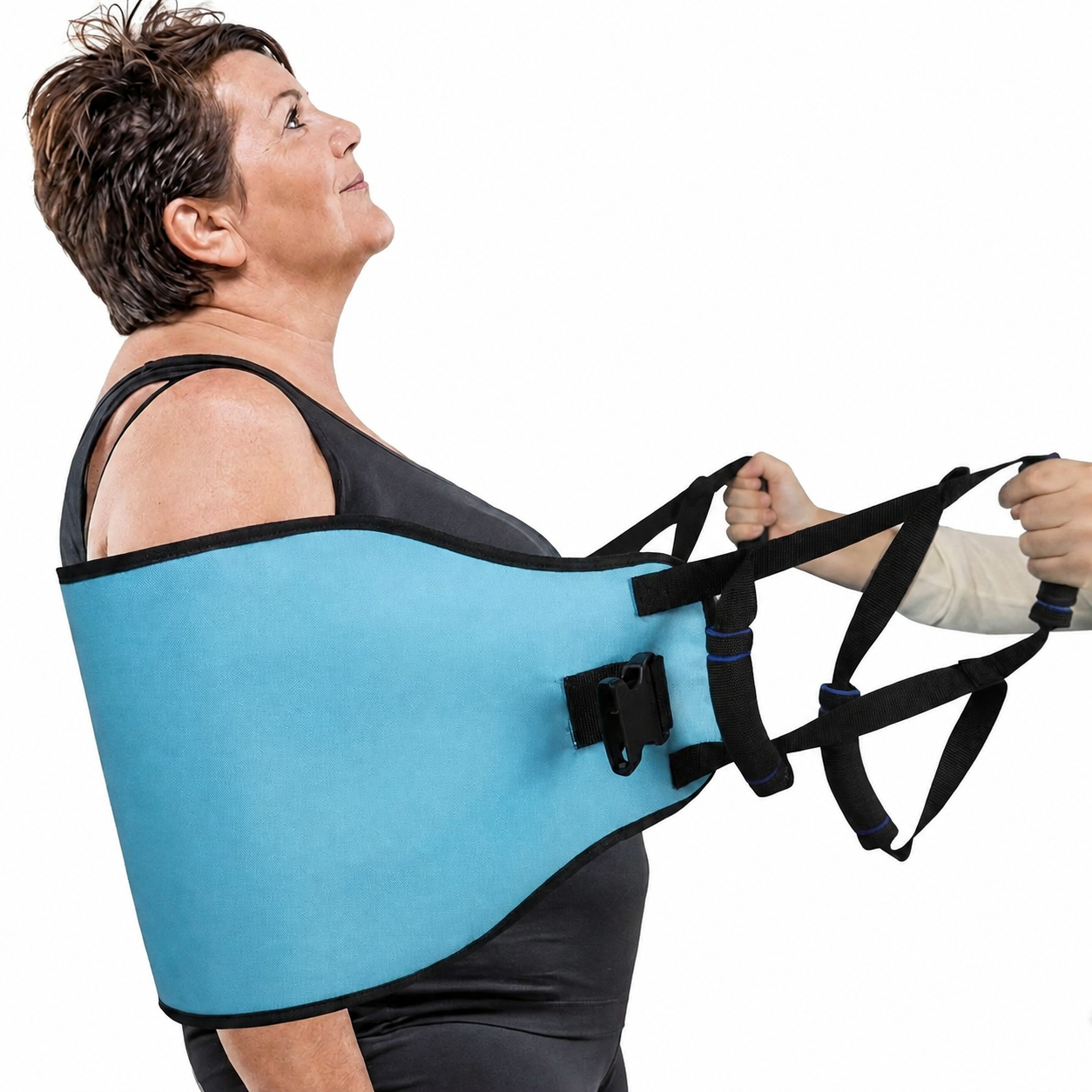 Transfer Belt with Padded Handles for Assisted Standing and Transfers