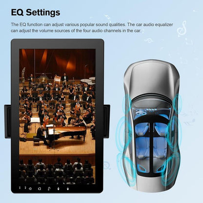 Rotating Touch Screen Car Stereo with Bluetooth and Backup Camera