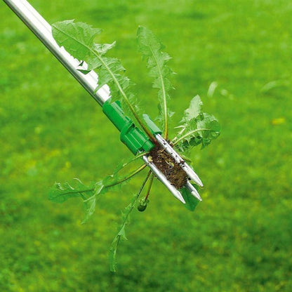 Standing Weed Puller with Triple Steel Claws and Foot Pedal Leverage