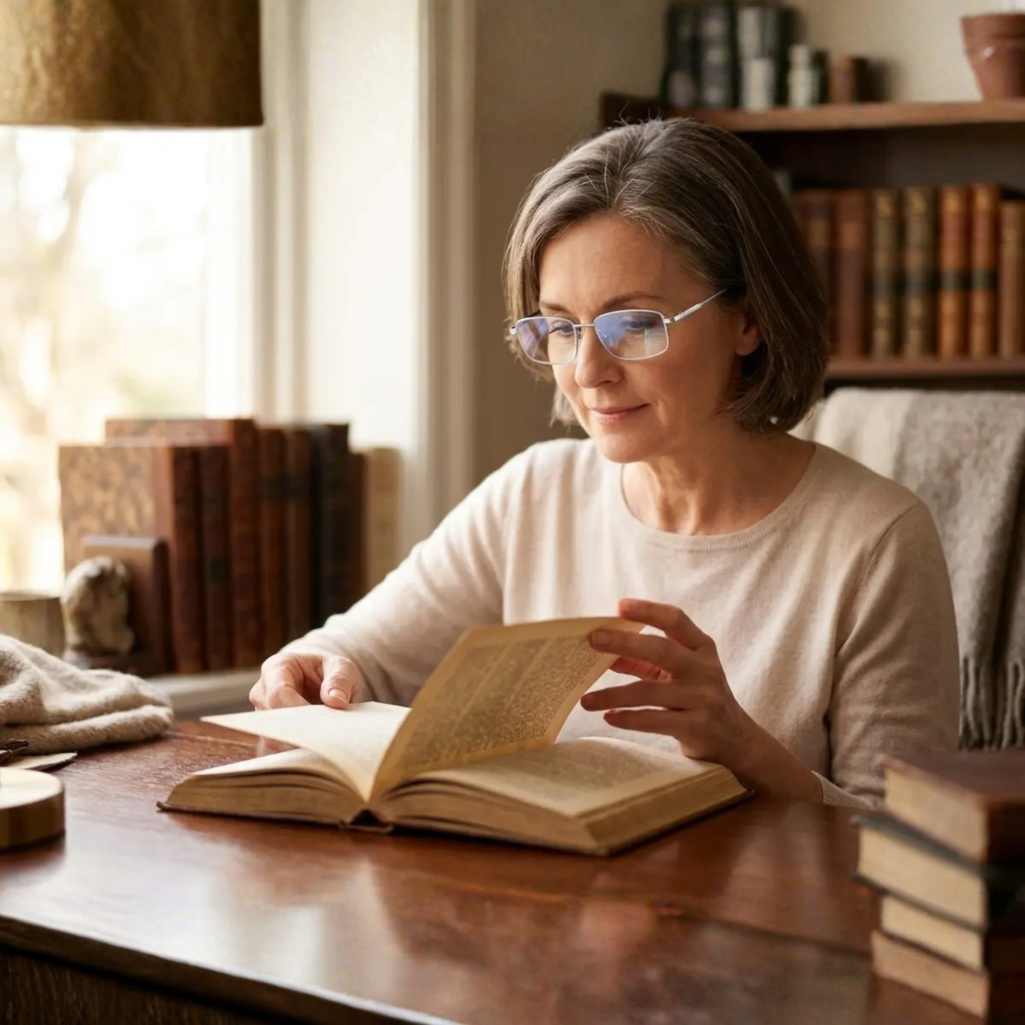 Progressive Reading Glasses with Blue Light Filter and Anti Glare Coating