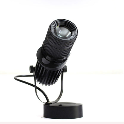 Adjustable LED Spotlight with Swivel Head and Three Color Temperatures, Dimmable Ceiling Mount