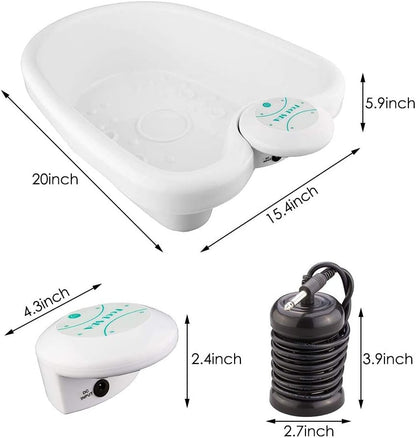 Ionic Detox Foot Spa with Digital LED Timer and Ionization Array