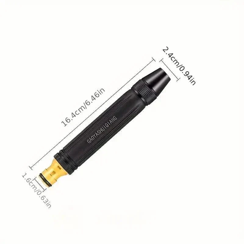 Adjustable Spray Nozzle with Extendable Tube and Trigger Lock for Garden Hose