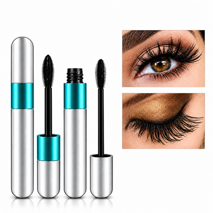 Dual Brush Waterproof Mascara for Length and Volume