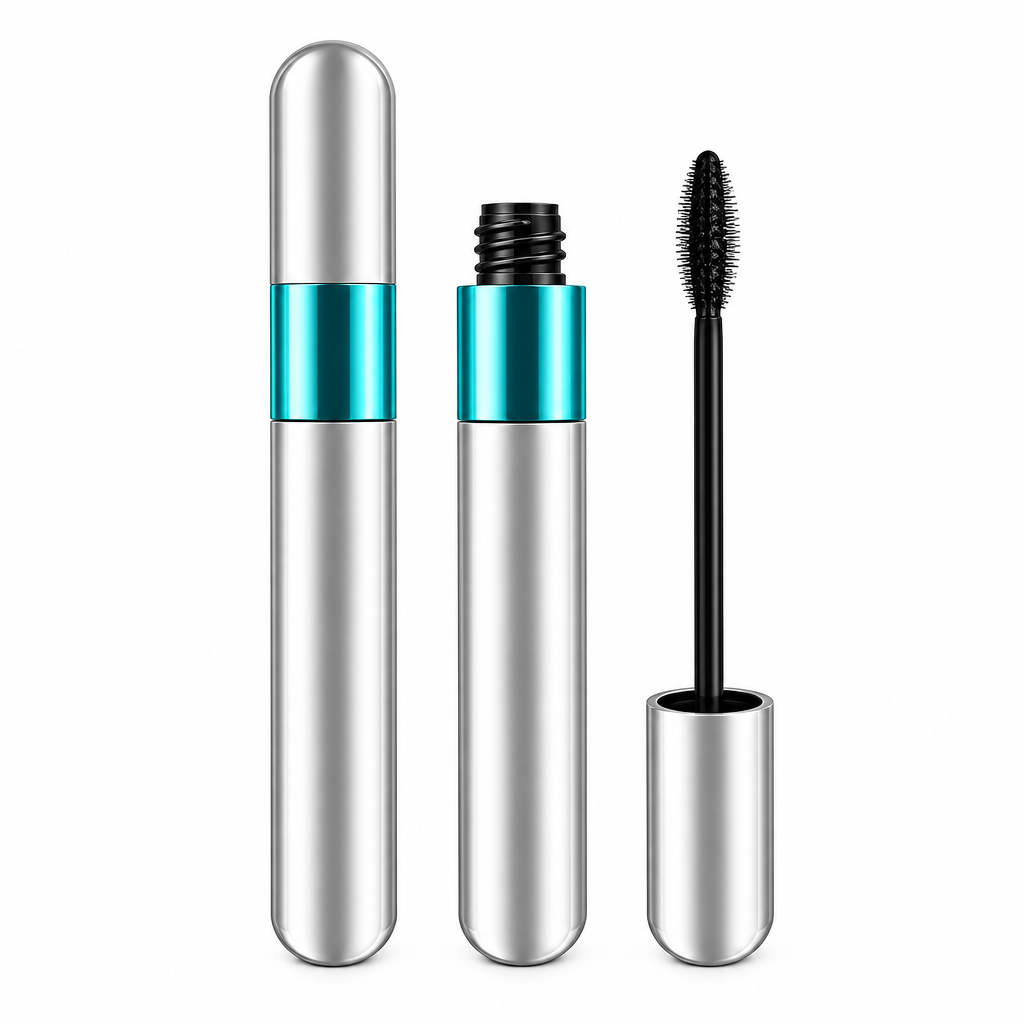 Dual Brush Waterproof Mascara for Length and Volume
