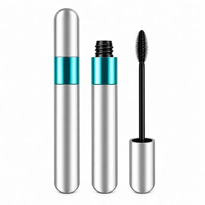 Dual Brush Waterproof Mascara for Length and Volume