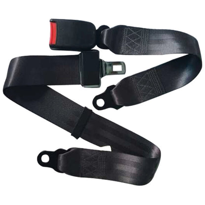 Adjustable Polyester Strap Seat Belt Extender for Cars with Two Bolt Mounting Points