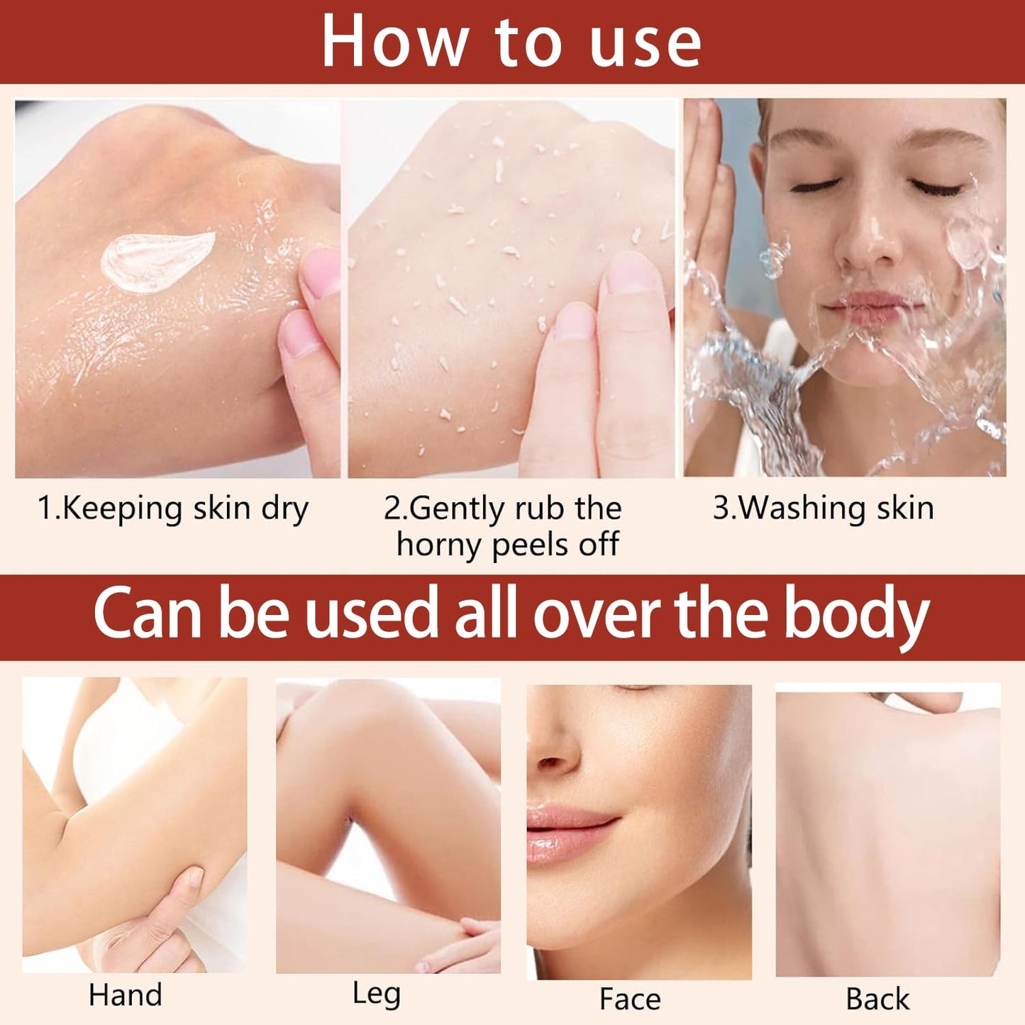 Exfoliating Gel with Sodium Hyaluronate and Cherry Blossom Extract for Face and Body