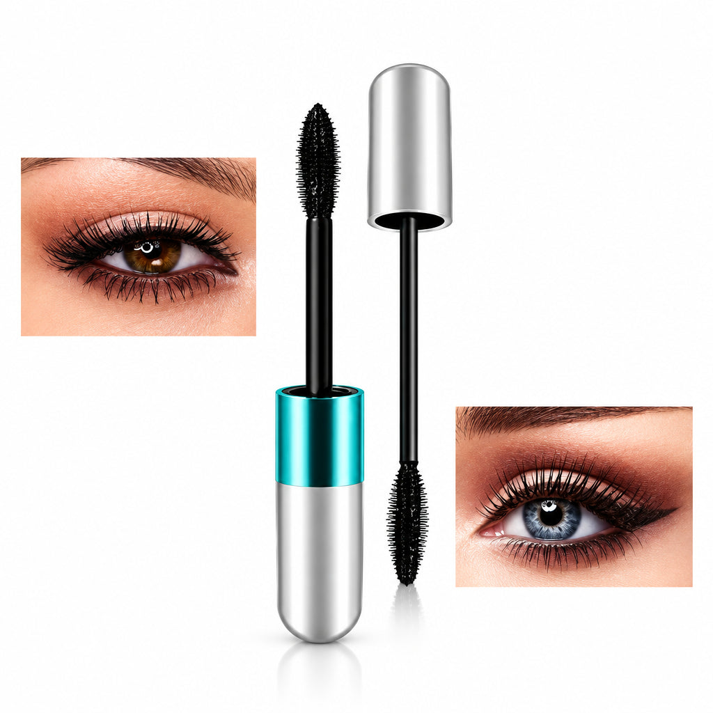 Dual Brush Waterproof Mascara for Length and Volume
