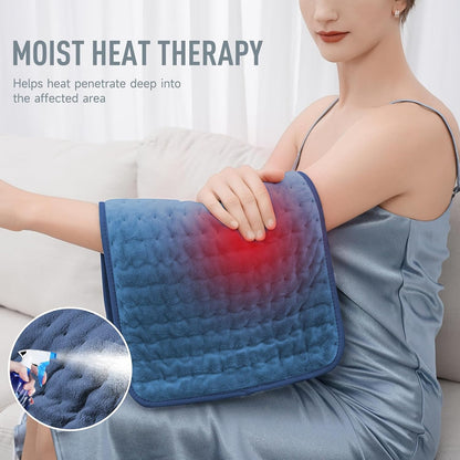 Heating Pad 24x12 Inch with Six Temperature Settings and Auto Shutoff Timer