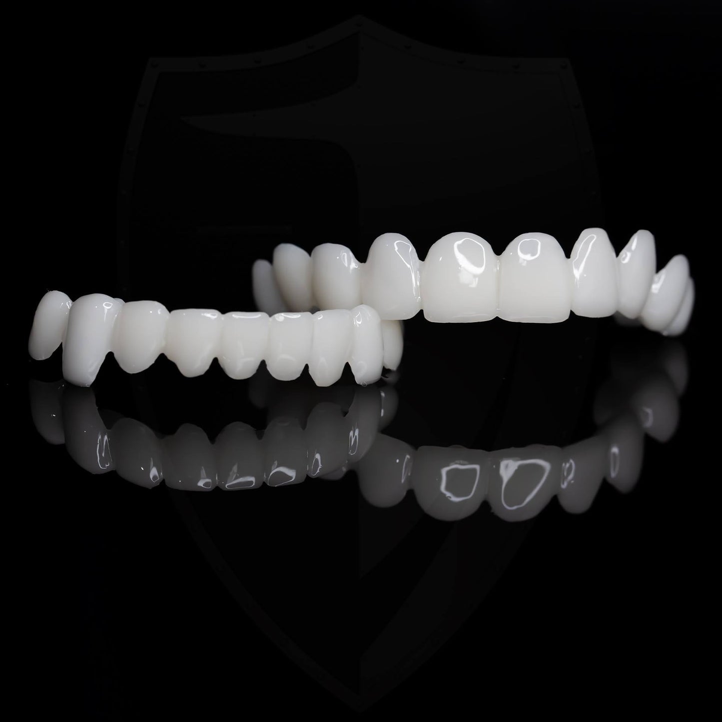 Removable Dental Veneers with Custom Moldable Fit and Natural Look Coverage, Reusable