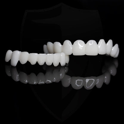Removable Dental Veneers with Custom Moldable Fit and Natural Look Coverage, Reusable