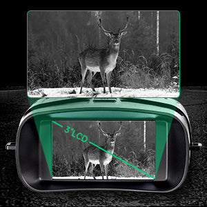 Night Vision Binoculars with 5x Zoom and 656 Feet Range