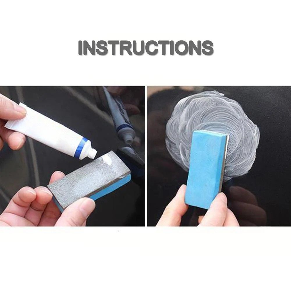 Automotive Paint Repair Compound with Applicator Pad for Light Scratches