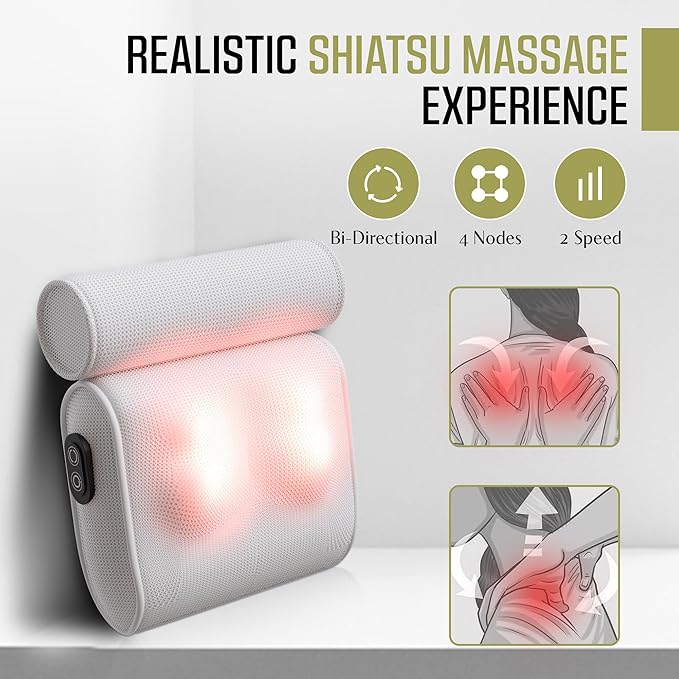 Waterproof Bath Pillow with Massaging Texture and Suction Cups for Head and Neck Support