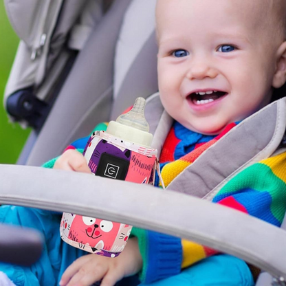 Baby Bottle Warmer with USB Power and Adjustable Heat Settings