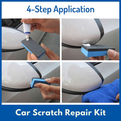 Automotive Paint Repair Compound with Applicator Pad for Light Scratches