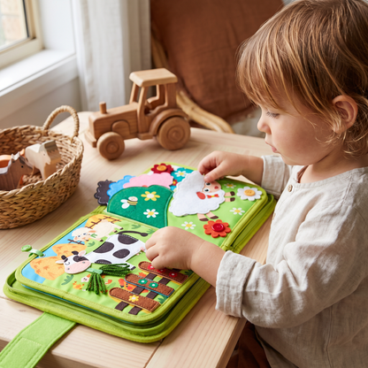 Farm Animals Story Book with Colorful Illustrations