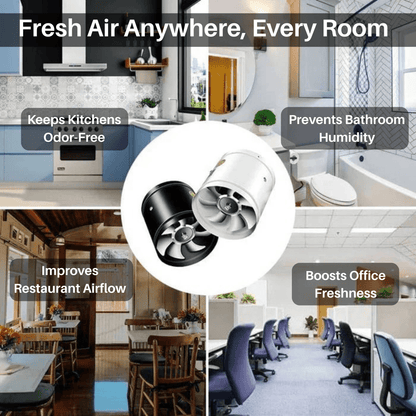 Quiet Extractor Fan  32dB Low Noise Bathroom Ventilation - Product detail 9