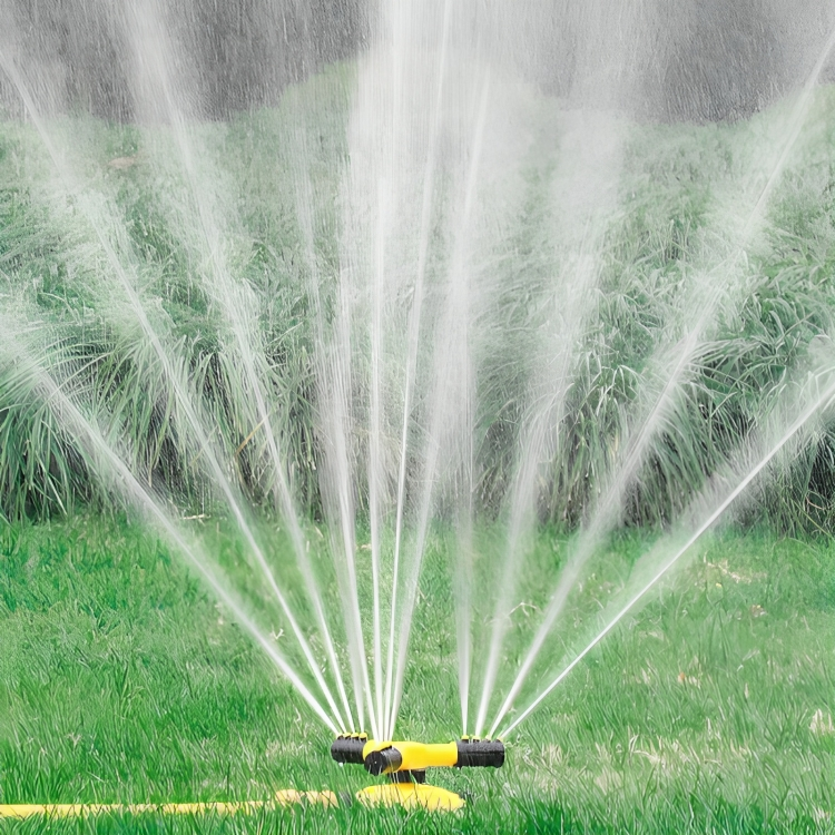AquaFlow | Garden Sprinkler with 360° Rotation & Adjustable Nozzles | Efficient Watering Solution for Healthy Plants 0
