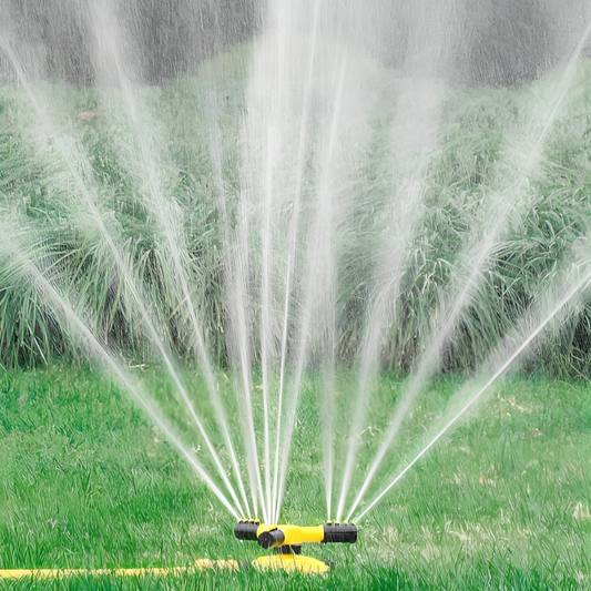 AquaFlow | Garden Sprinkler with 360° Rotation & Adjustable Nozzles | Efficient Watering Solution for Healthy Plants 0