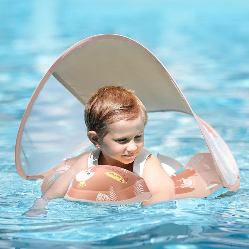 Baby Float with Detachable Sun Shade