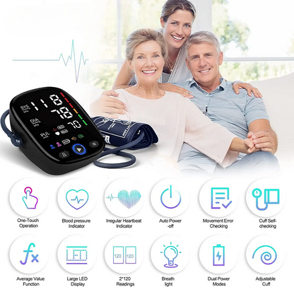 Blood Pressure Monitor with LED Display