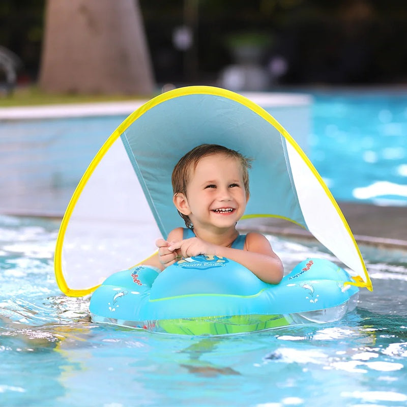 Baby Float with Detachable Sun Shade