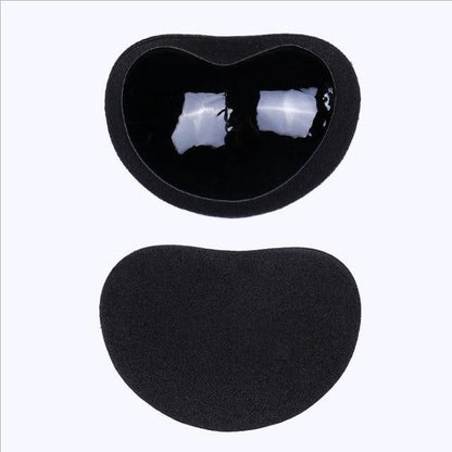 Bikini Insert Pads with Silicone Adhesive Backing and Molded Shape
