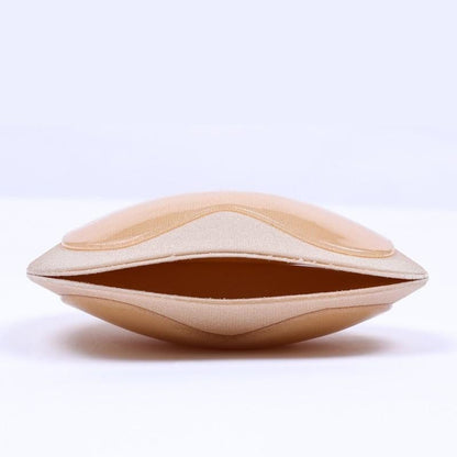 Bikini Insert Pads with Silicone Adhesive Backing and Molded Shape