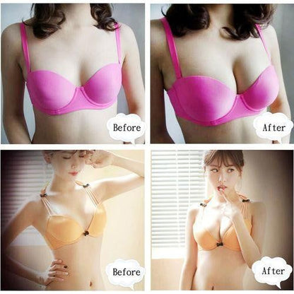 Bikini Insert Pads with Silicone Adhesive Backing and Molded Shape