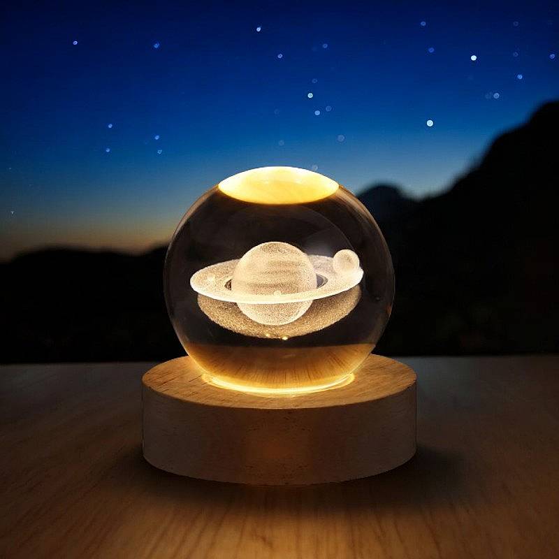 3D Crystal Ball Lamp