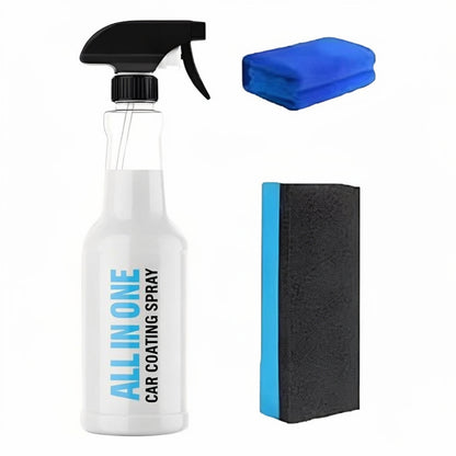 High Protection Quick Car Coating Spray for Cleaning and Polishing plus Protection