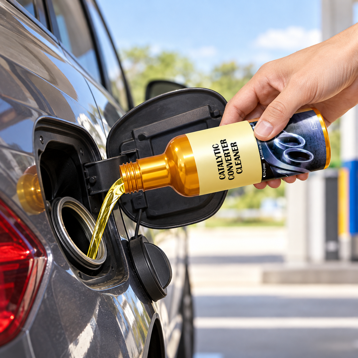 Universal Catalytic Converter Cleaner for Petrol and Diesel and Hybrid Cars
