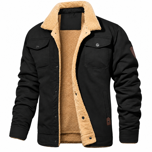 Retro Style Jacket for Men with Classic Fit and Durable Exterior