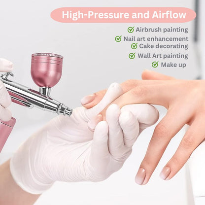 Cordless Mini Airbrush Kit with Compressor