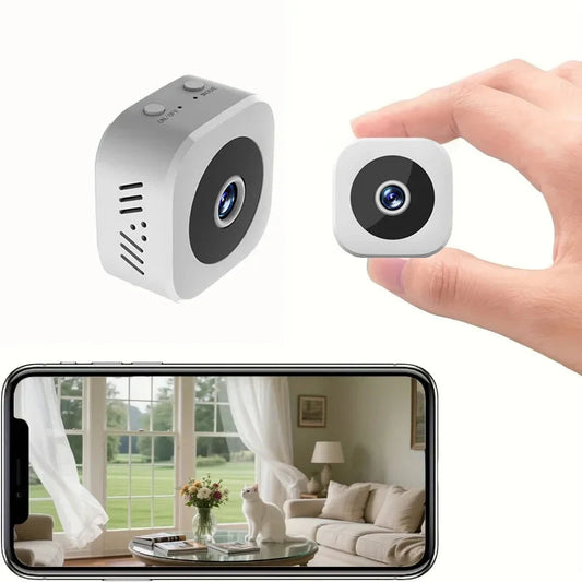 Compact Mini | Wireless Security Camera with Night Vision | 1080P HD for Effortless Home Surveillance 0